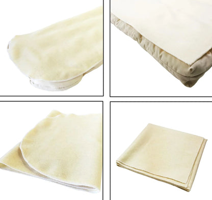 Organic Wool Moisture Barrier Pad – Natural, Breathable & Custom Made