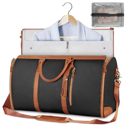 Large‑Capacity Travel Duffle Bag – Women’s Waterproof Folding Suit & Clothes Tote