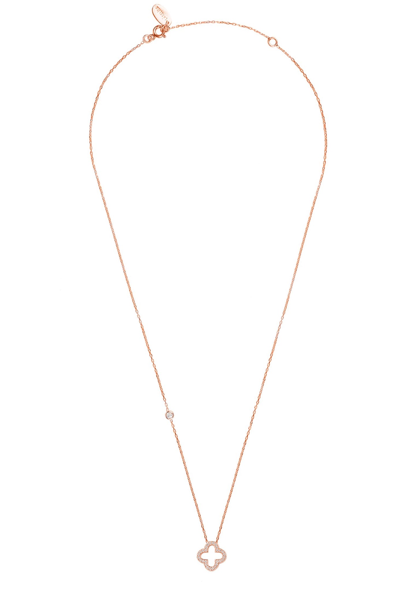 Open Clover Pendant Necklace – A Touch of Luck and Luxury