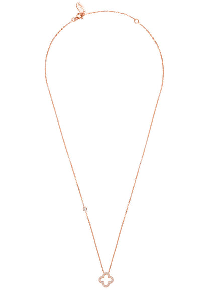Open Clover Pendant Necklace – A Touch of Luck and Luxury