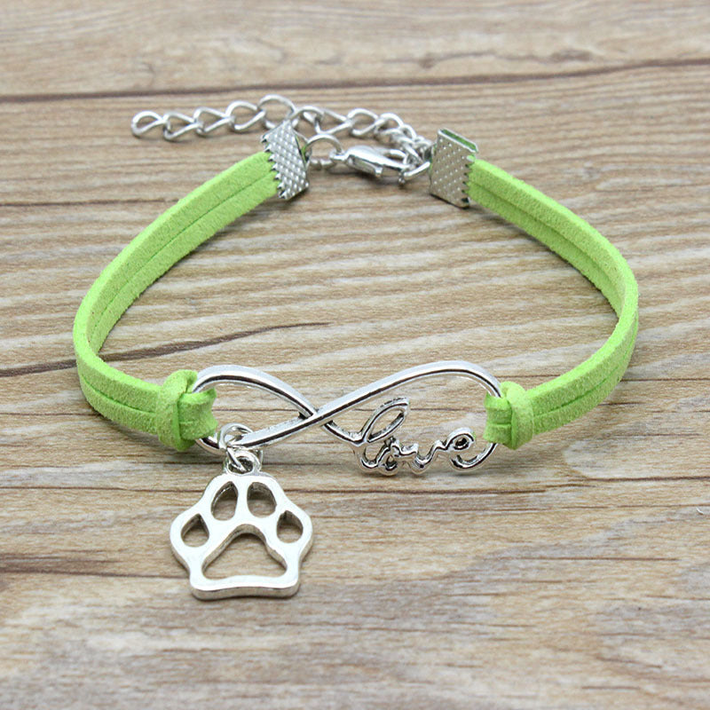 Infinite Love Pet Bracelet – Hand-Woven Tribute to Furry Companions