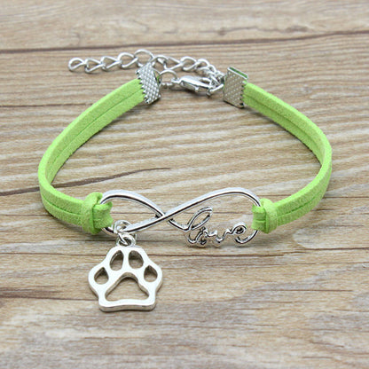 Infinite Love Pet Bracelet – Hand-Woven Tribute to Furry Companions