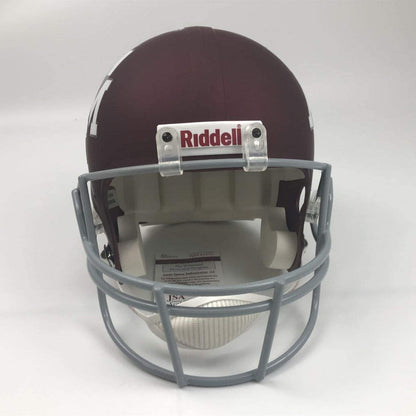 Autographed/Signed Johnny Manziel 12 Heisman Texas A&M Aggies Full Size FS F/S Replica College Football Helmet JSA COA