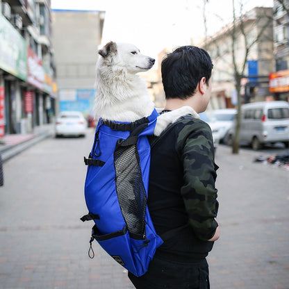 Pet Dog Carrier Bag Carrier For Dogs Double Shoulder Portable Travel Backpack Outdoor