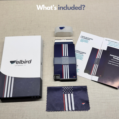 Ultra Slim Wallet RFID Blocking Premium Aluminum Card Holder W/Trigger to Slide Up Cards