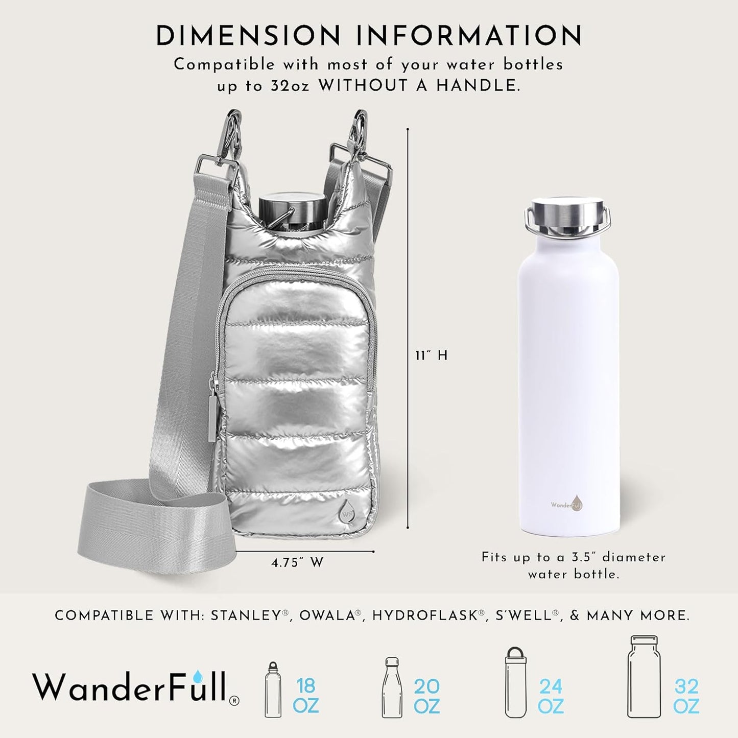 Silver Shiny HydroBag®
