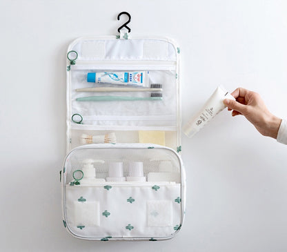 Travel Wash Bag – Compact Toiletry Organizer with Multiple Color & Pattern Options (24×20×9.5cm)