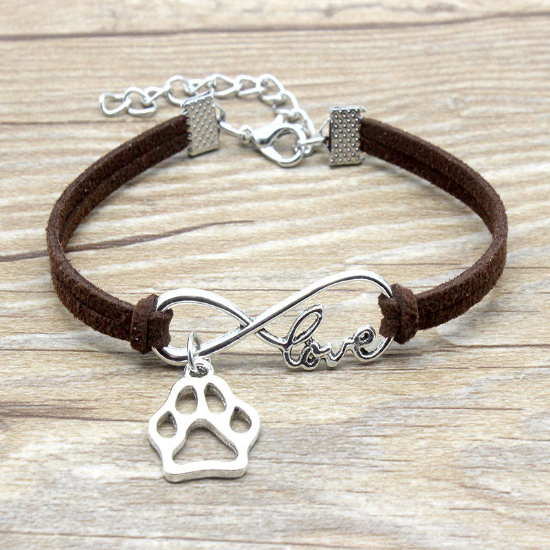 Infinite Love Pet Bracelet – Hand-Woven Tribute to Furry Companions