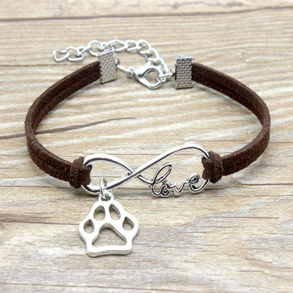 Infinite Love Pet Bracelet – Hand-Woven Tribute to Furry Companions