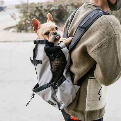 Pet Dog Carrier Bag Carrier For Dogs Double Shoulder Portable Travel Backpack Outdoor