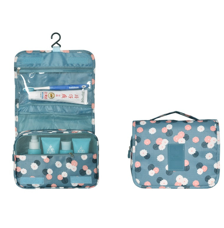 Travel Wash Bag – Compact Toiletry Organizer with Multiple Color & Pattern Options (24×20×9.5cm)