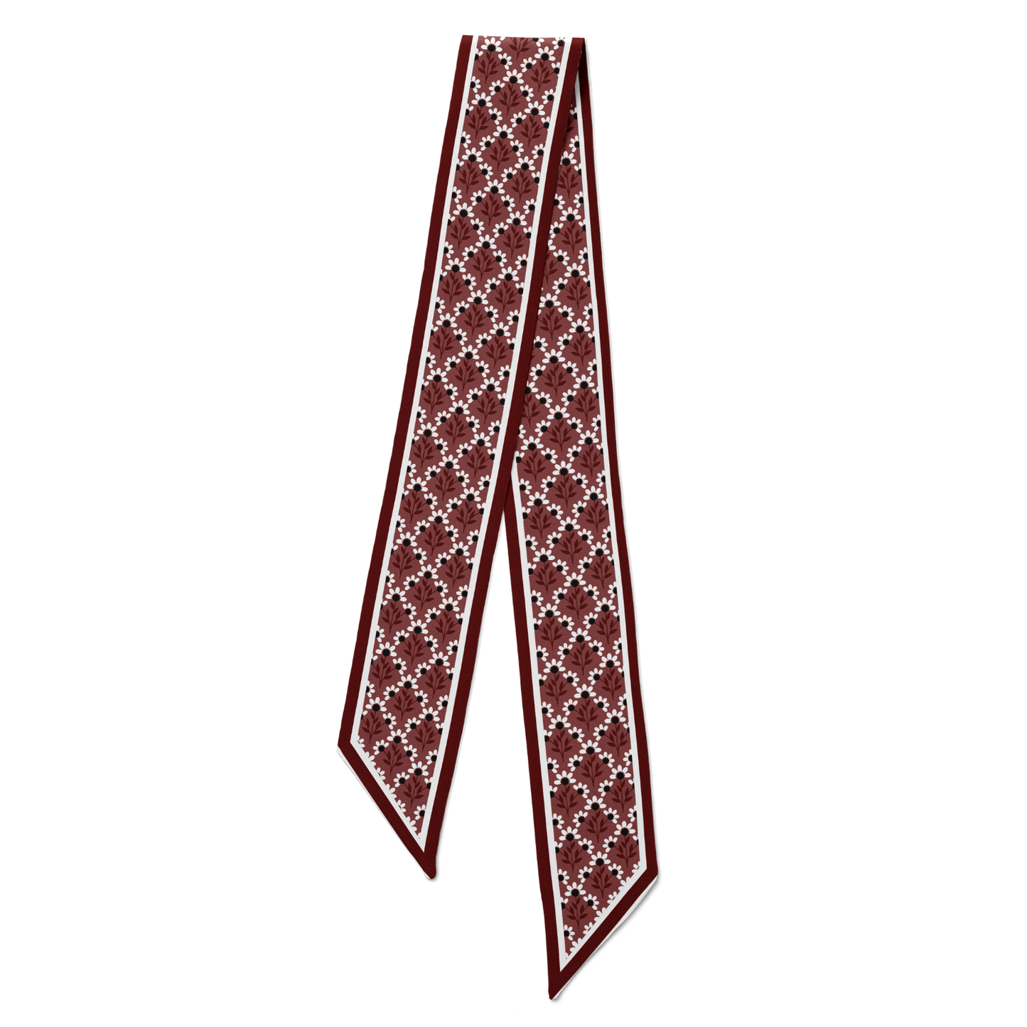 The Skinny Scarf - Maroon