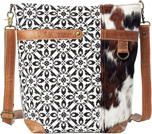 Collage Southwestern Shoulder Bag