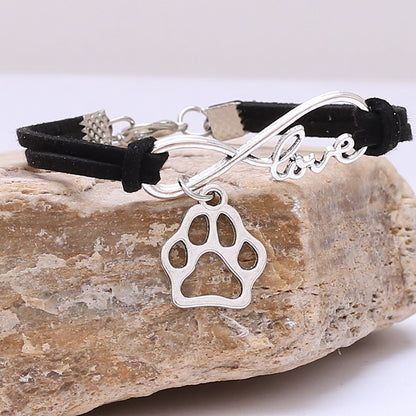 Infinite Love Pet Bracelet – Hand-Woven Tribute to Furry Companions