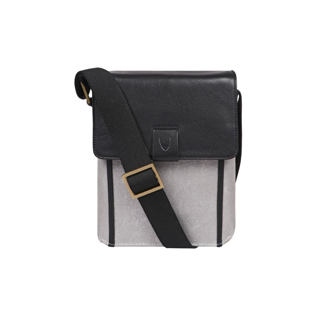 Aiden Genuine Leather and Canvas Mini Crossbody Men/Women Messenger/Travel Bag