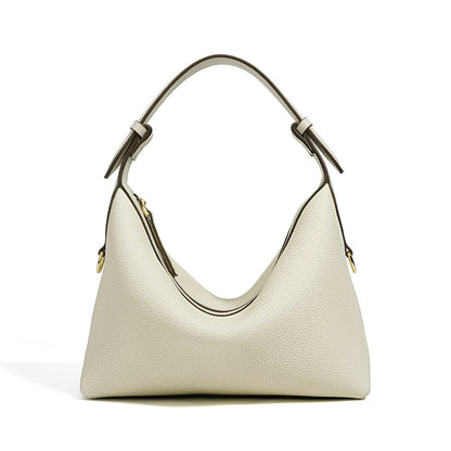 Genuine Leather Dumpling Crossbody Bag Advanced Sense - Women's All-match Commute Women's