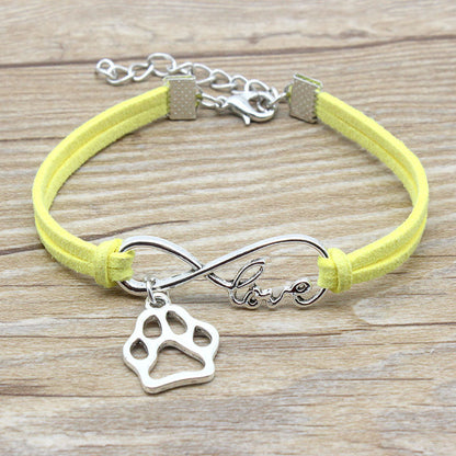 Infinite Love Pet Bracelet – Hand-Woven Tribute to Furry Companions
