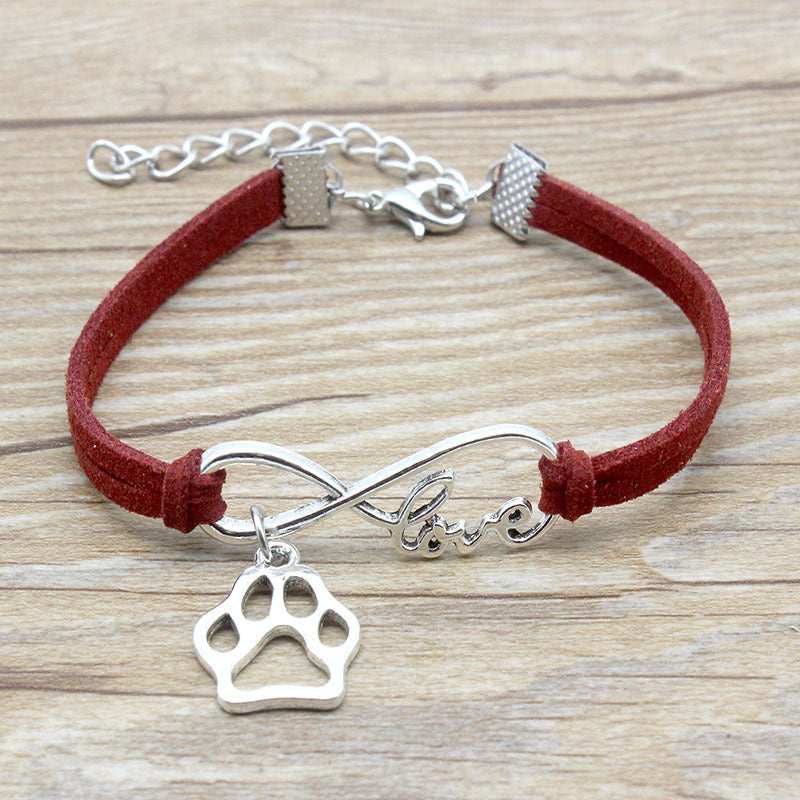 Infinite Love Pet Bracelet – Hand-Woven Tribute to Furry Companions