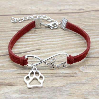 Infinite Love Pet Bracelet – Hand-Woven Tribute to Furry Companions
