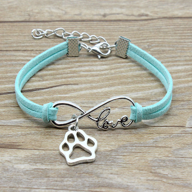 Infinite Love Pet Bracelet – Hand-Woven Tribute to Furry Companions