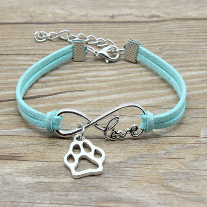 Infinite Love Pet Bracelet – Hand-Woven Tribute to Furry Companions