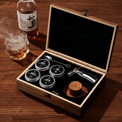 Tsuki Smoker Kit For Whisky & Cocktail (Storm Bundle)