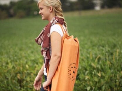 OMSutra Chakra Rivet Yoga Mat Bag – Breathable, Durable & Designed for Yogis