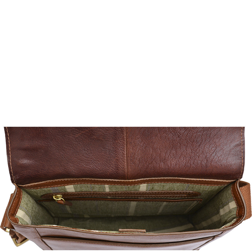 Aiden Genuine Leather Mini Crossbody Men/Women Messenger Bag/Travel Bag