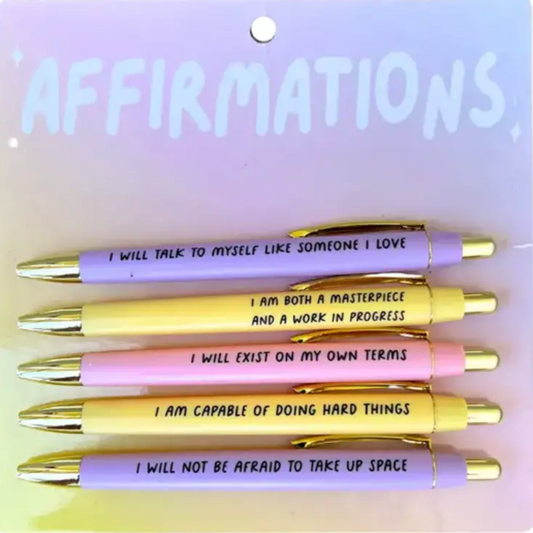 Affirmations Pen Set