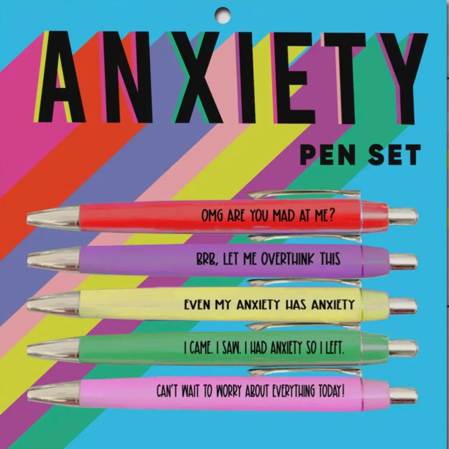 Anxiety Pen Set