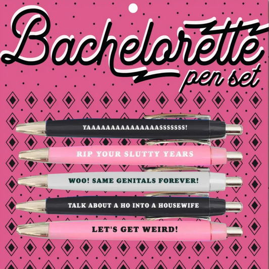 Bachelorette Pen Set