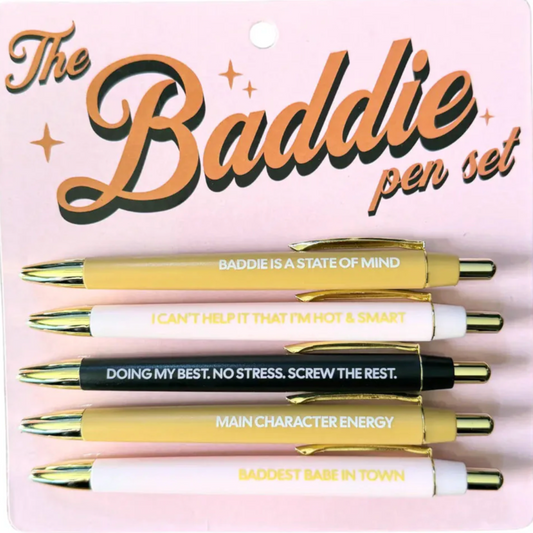 Baddie Pen Set
