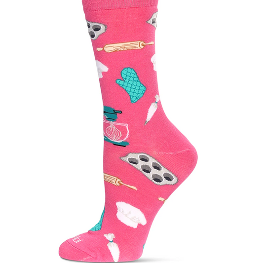 Baking Bamboo Crew Socks