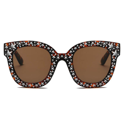 DOSWELL | Women Fashion Oversize Round Sunglasses