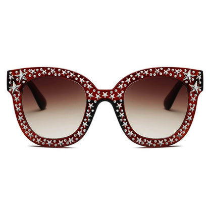 DOSWELL | Women Fashion Oversize Round Sunglasses