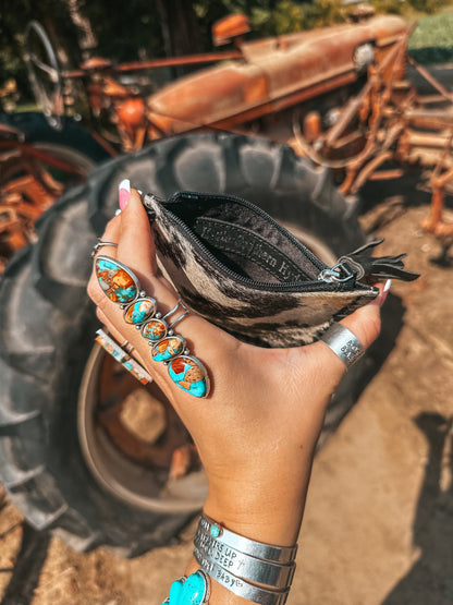 The Ryder Card Holder – Black Leather (Haute Southern Hyde by Beth Marie Exclusive)