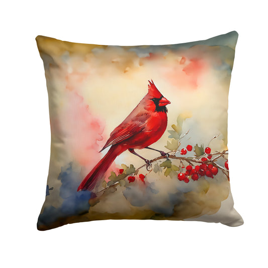 Cardinal Throw Pillow - Hand Made in the USA