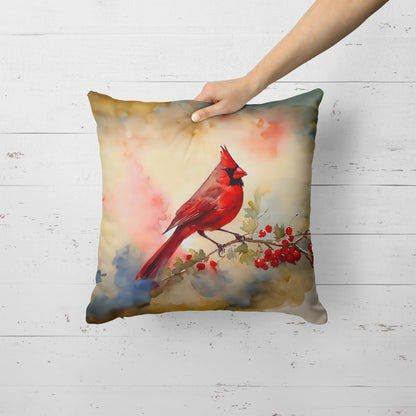 Cardinal Throw Pillow - Hand Made in the USA