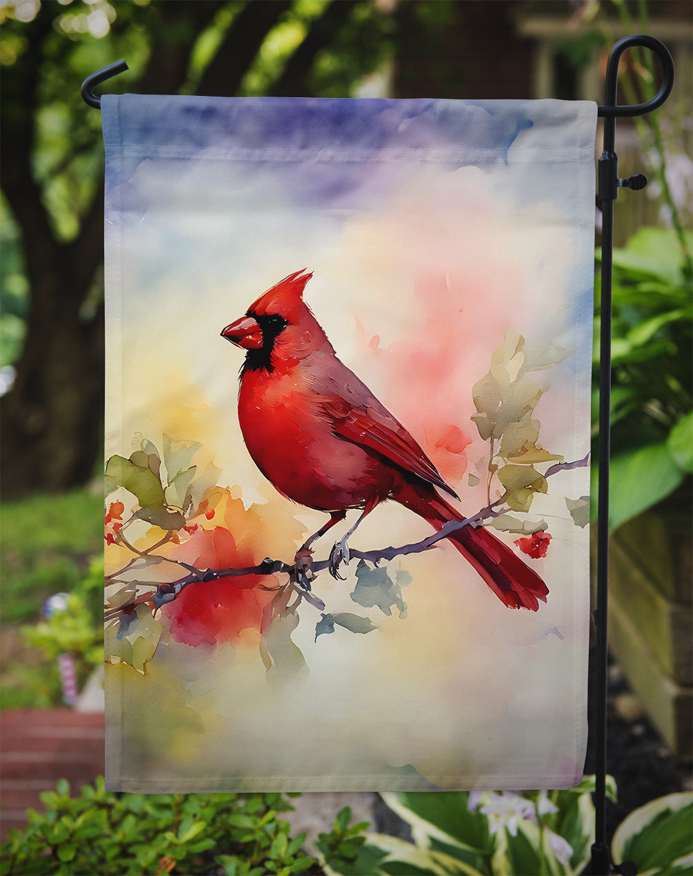 Cardinal Garden Flag -Made in the USA
