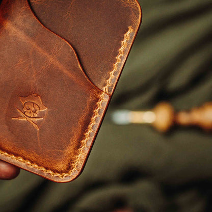 Slim Card Holder - Venturer v2 | Minimalist Leather Wallet | EDC