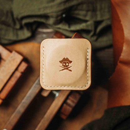 Challenge Coin Holder - Peso Pocket v3 | Leather Coin Case | Handcrafted Leather EDC