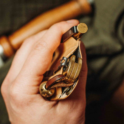 Knife Sheath V3 - Leather EDC | Pocket Knife Holder | Handcrafted