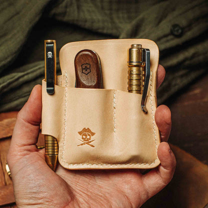 EDC Pocket Organizer - First Mate | Leather Pocket Carrier
