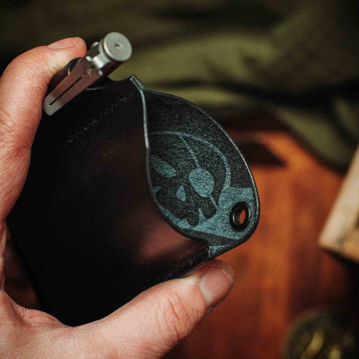 Knife Sheath V3 - Leather EDC | Pocket Knife Holder | Handcrafted