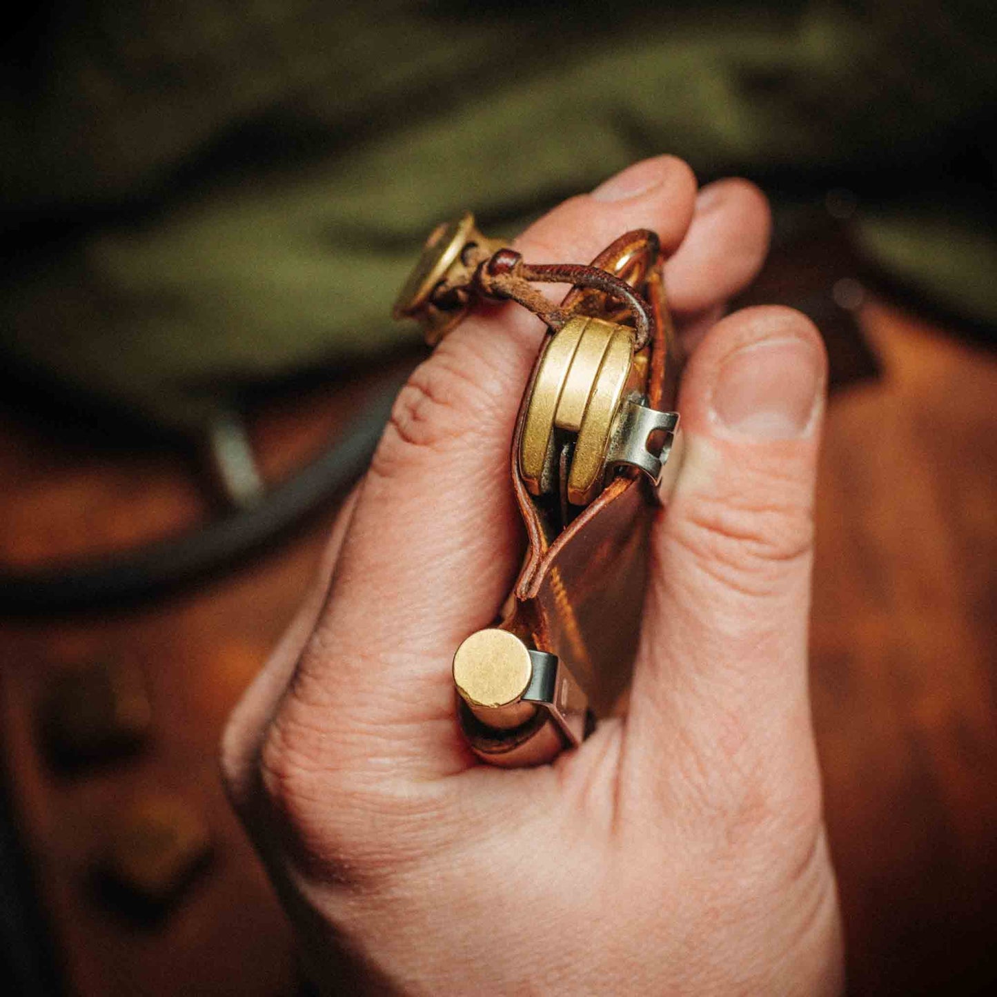 Knife Sheath V3 - Leather EDC | Pocket Knife Holder | Handcrafted