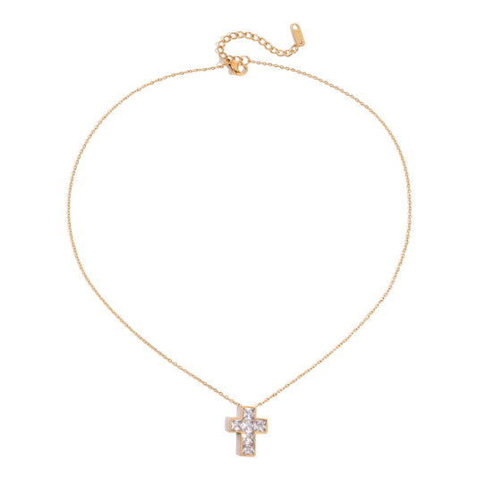 Everlight Gold Cross Necklace
