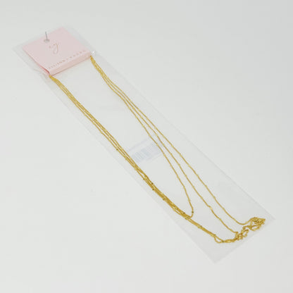 Show Me The Ways Necklace, Gold
