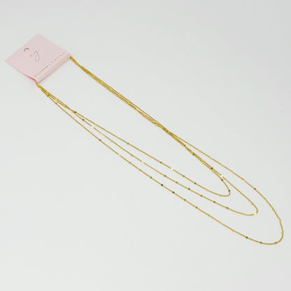 Show Me The Ways Necklace, Gold