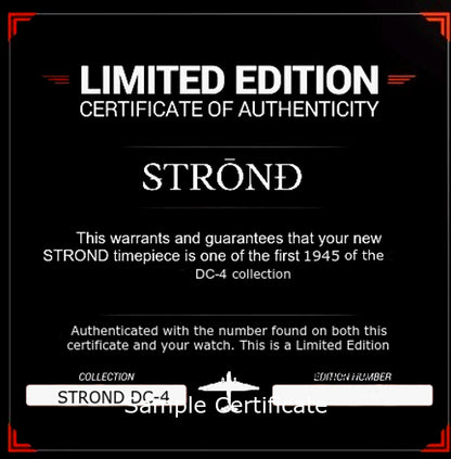 STOND Watch  DC-4 automatic black