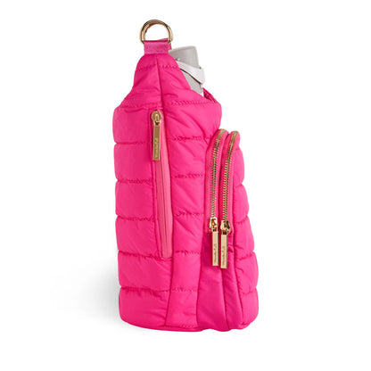 Bright Pink HydroBag® Handle® with Pink and Cream Strap
